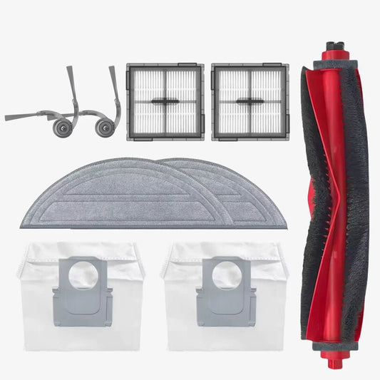 OutBack Filters Robot Vacuum Accessory Pack - Roborock Q10 S5 Q10V Q10 VF S8 Pro Plus